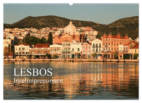 Lesbos - Inselimpressionen (Wandkalender 2027 DIN A2 quer), CALVENDO Monatskalender