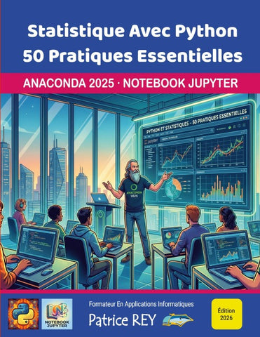 Statistique avec Python, 50 pratiques essentielles