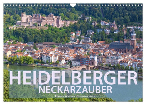 Heidelberger Neckarzauber (Wandkalender 2027 DIN A3 quer), CALVENDO Monatskalender