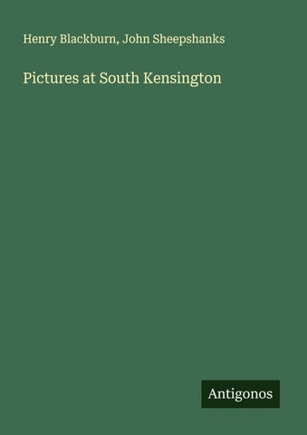 Pictures at South Kensington