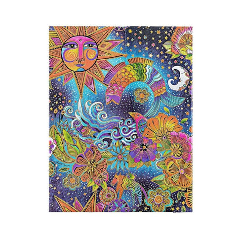 Celestial Magic (Whimsical Creations) Ultra Unlined Hardback Journal (Wrap Closure)