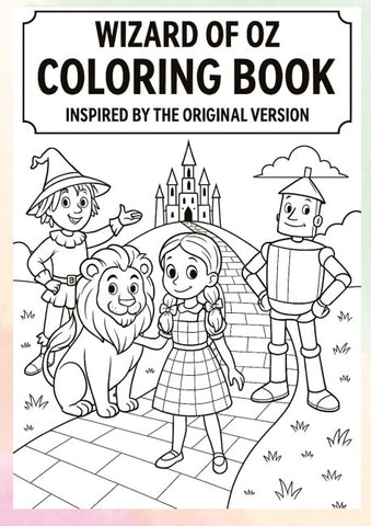 Wizard of Oz Coloring Book