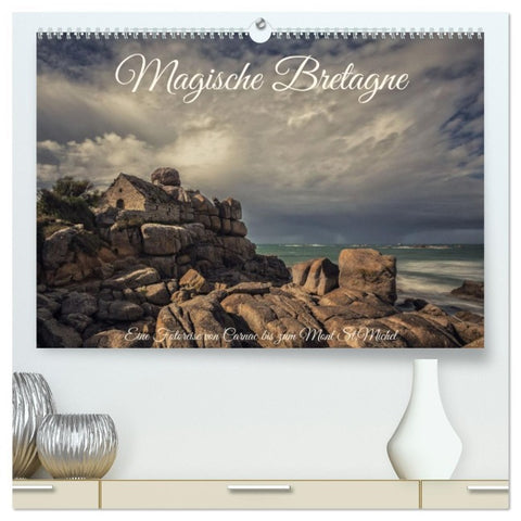 Magische Bretagne (hochwertiger Premium Wandkalender 2026 DIN A2 quer), Kunstdruck in Hochglanz