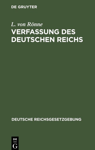 Verfassung des Deutschen Reichs