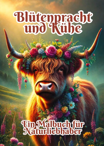 Blütenpracht und Kühe