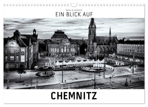 Ein Blick auf Chemnitz (Wandkalender 2027 DIN A3 quer), CALVENDO Monatskalender
