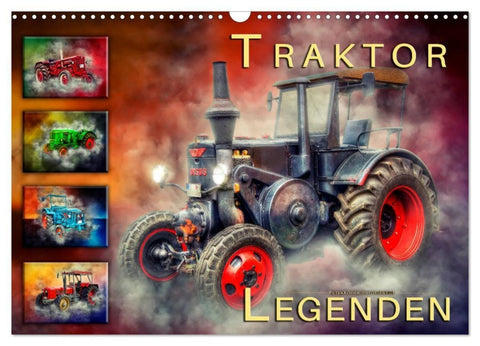 Traktor Legenden (Wandkalender 2027 DIN A3 quer), CALVENDO Monatskalender