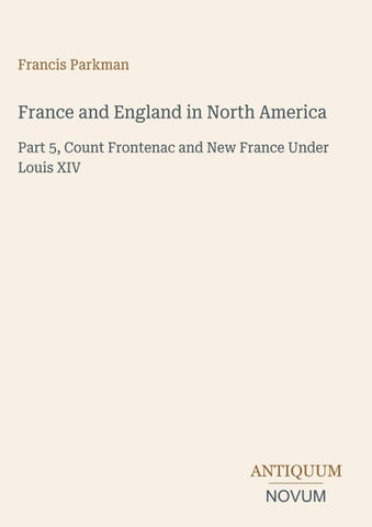 France and England in North America