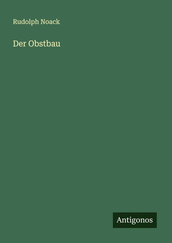 Der Obstbau