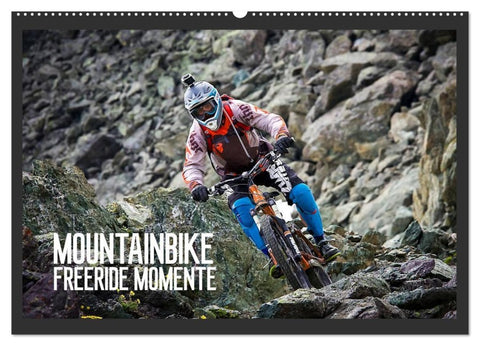 Mountainbike Freeride Momente (Wandkalender 2027 DIN A2 quer), CALVENDO Monatskalender