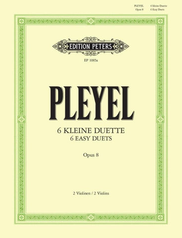 6 kleine Duette op. 8
