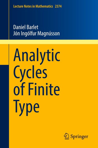 Analytic Cycles of Finite Type