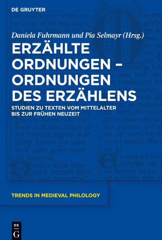 Erzählte Ordnungen – Ordnungen des Erzählens