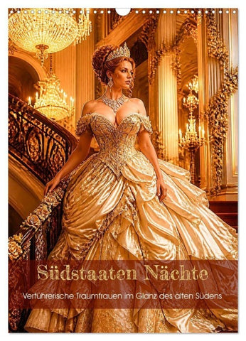 Südstaaten Nächte (Wandkalender 2027 DIN A3 hoch), CALVENDO Monatskalender