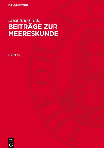 Beiträge zur Meereskunde