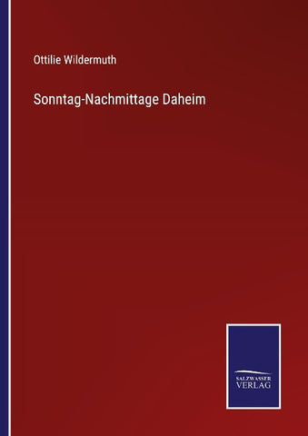 Sonntag-Nachmittage Daheim