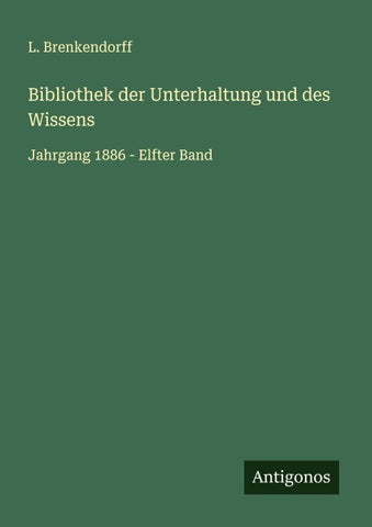 Bibliothek der Unterhaltung und des Wissens