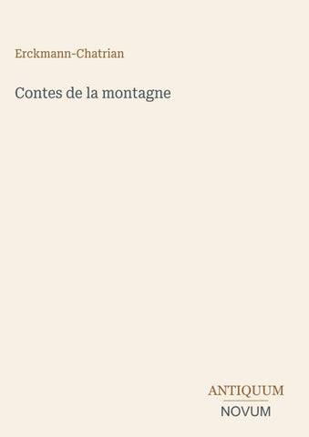 Contes de la montagne
