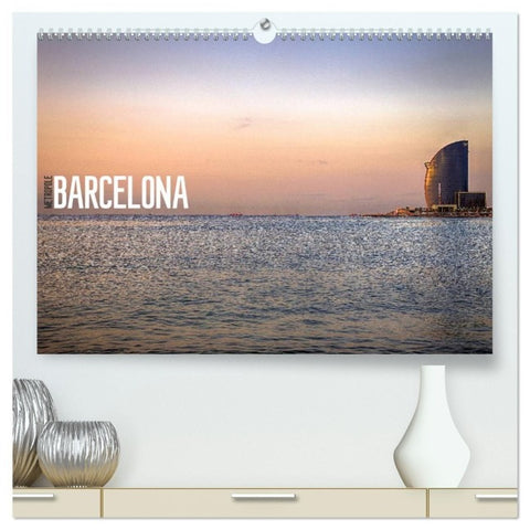 Metropole Barcelona (hochwertiger Premium Wandkalender 2027 DIN A2 quer), Kunstdruck in Hochglanz