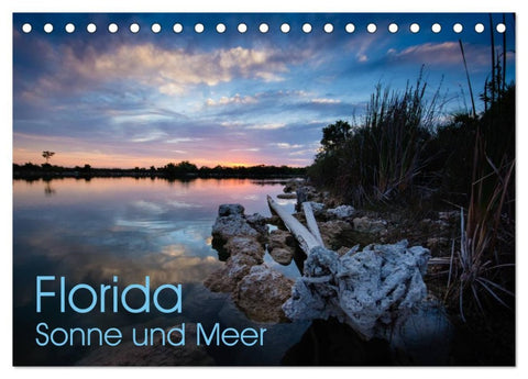 Florida. Sonne und Meer (Tischkalender 2026 DIN A5 quer), CALVENDO Monatskalender