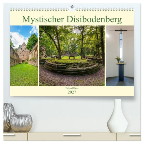 Mystischer Disibodenberg (hochwertiger Premium Wandkalender 2027 DIN A2 quer), Kunstdruck in Hochglanz