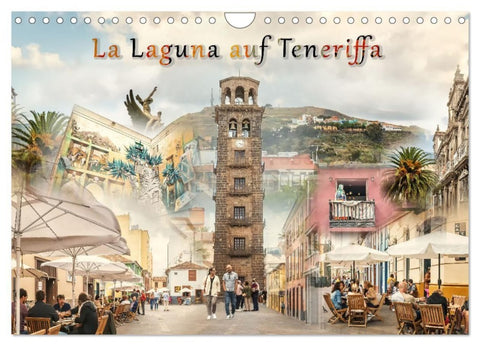 La Laguna auf Teneriffa (Wandkalender 2027 DIN A4 quer), CALVENDO Monatskalender