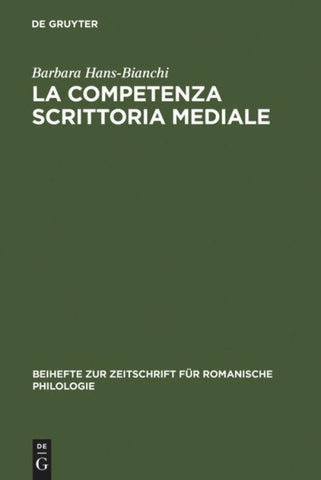 La competenza scrittoria mediale