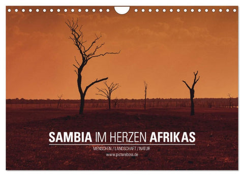SAMBIA IM HERZEN AFRIKAS (Wandkalender 2026 DIN A4 quer), CALVENDO Monatskalender