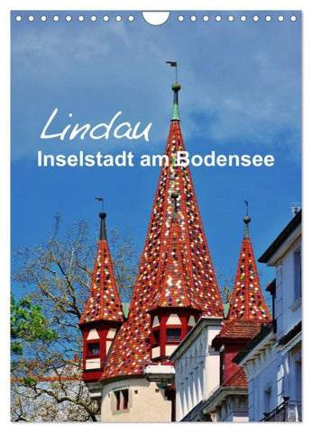 Lindau - Inselstadt am Bodensee (Wandkalender 2027 DIN A4 hoch), CALVENDO Monatskalender