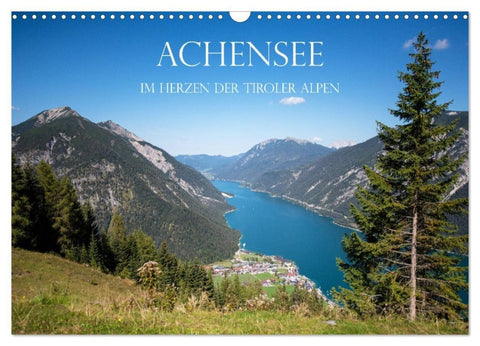 Achensee - im Herzen der Tiroler Alpen (Wandkalender 2027 DIN A3 quer), CALVENDO Monatskalender