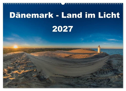 Dänemark - Land im Licht (Wandkalender 2027 DIN A2 quer), CALVENDO Monatskalender