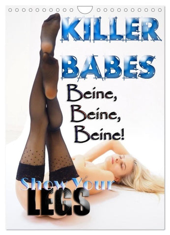 KILLERBABES - Show Your Legs! (Wandkalender 2027 DIN A4 hoch), CALVENDO Monatskalender
