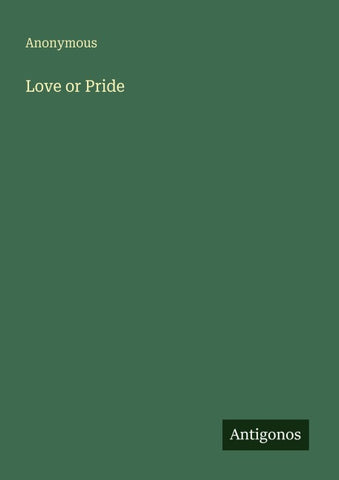 Love or Pride