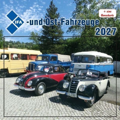 Kalender IFA- und Ost-Fahrzeuge 2027