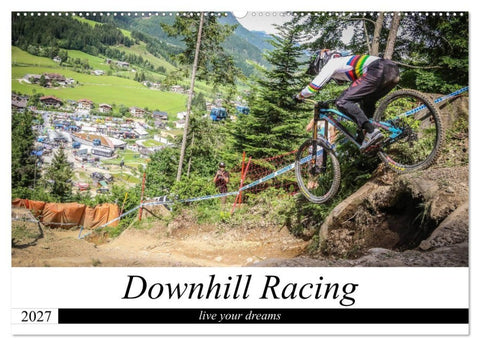 Downhill Racing (Wandkalender 2027 DIN A2 quer), CALVENDO Monatskalender