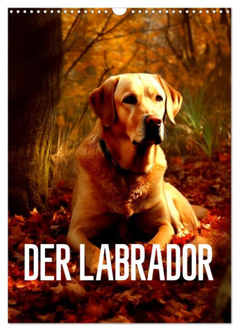 Der Labrador (Wandkalender 2026 DIN A3 hoch), CALVENDO Monatskalender