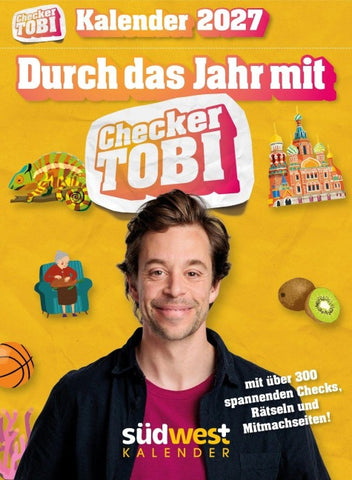 Checker Tobi 2027: Tagesabreißkalender mit über 300 spannenden Checks zum Aufstellen oder Aufhängen