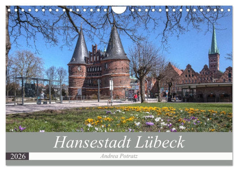 Hansestadt Lübeck (Wandkalender 2026 DIN A4 quer), CALVENDO Monatskalender