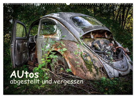 Autos, abgestellt und vergessen (Wandkalender 2027 DIN A2 quer), CALVENDO Monatskalender
