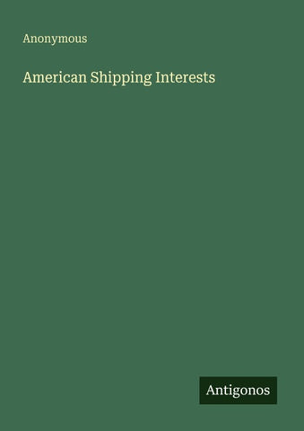 American Shipping Interests
