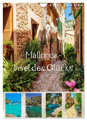Mallorca - Insel des Glücks (Wandkalender 2027 DIN A4 hoch), CALVENDO Monatskalender