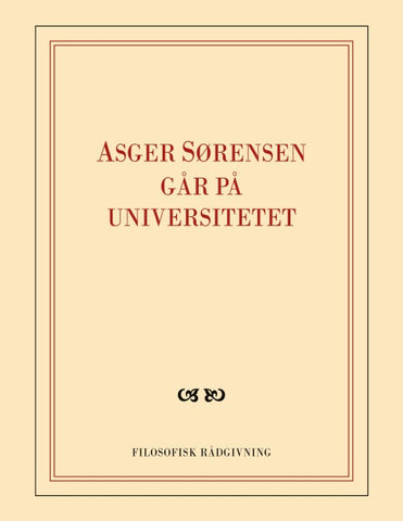 Asger Sørensen går på universitetet