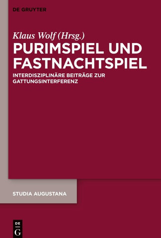 Purimspiel und Fastnachtspiel