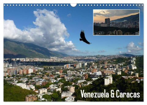 Venezuela & Caracas (Wandkalender 2027 DIN A3 quer), CALVENDO Monatskalender