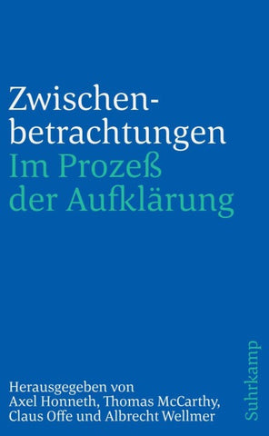 Zwischenbetrachtungen