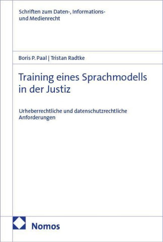 Training eines Sprachmodells in der Justiz