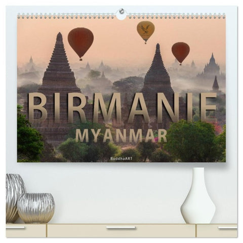 BIRMANIE MYANMAR (Calendrier mural haut de gamme 2027 DIN A2 vertical), CALVENDO calendrier mensuel