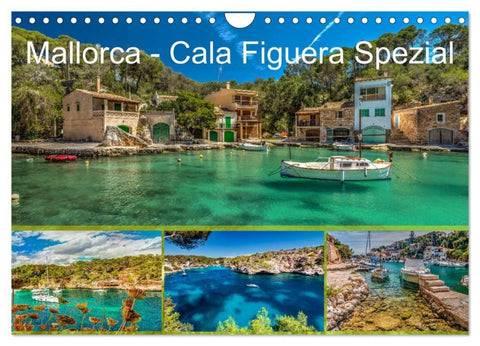 Mallorca - Cala Figuera Spezial (Wandkalender 2027 DIN A4 quer), CALVENDO Monatskalender