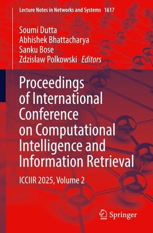 Proceedings of International Conference on Computational Intelligence and Information Retrieval