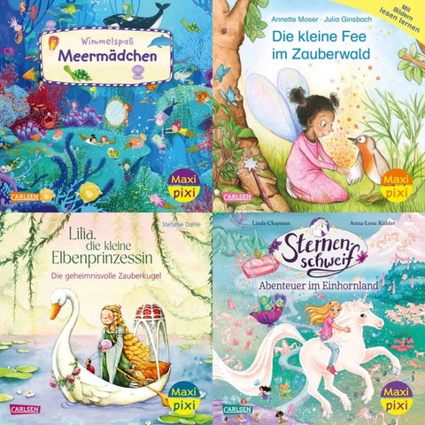 Maxi-Pixi-4er-Set 120: Fantasie und Magie (4x1 Exemplar)